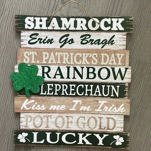 St Patrick sign
